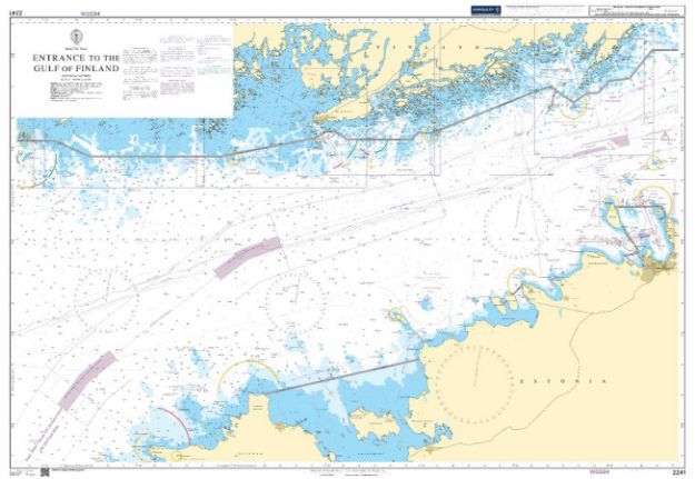 BA 2241 - Entrance to the Gulf of Finland